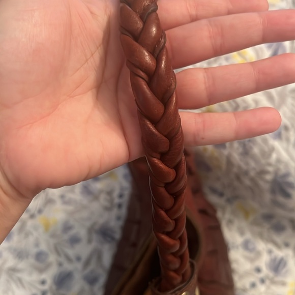 SABINA New York for URBAN OUTFITTERS Coquille Slouchy Pleated Tassel Hobo - Picture 5 of 6